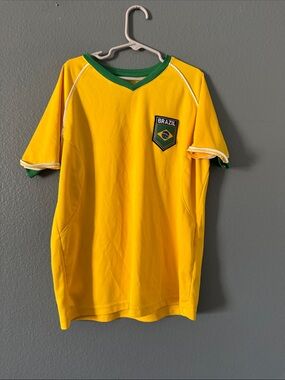 Brazil Youth Soccer Jersey - Medium